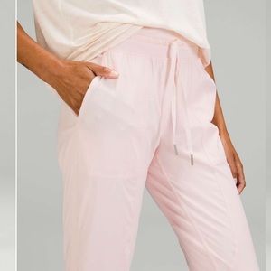 Lululemon Dance Studio Cropped Jogger Strawberry Milkshake color